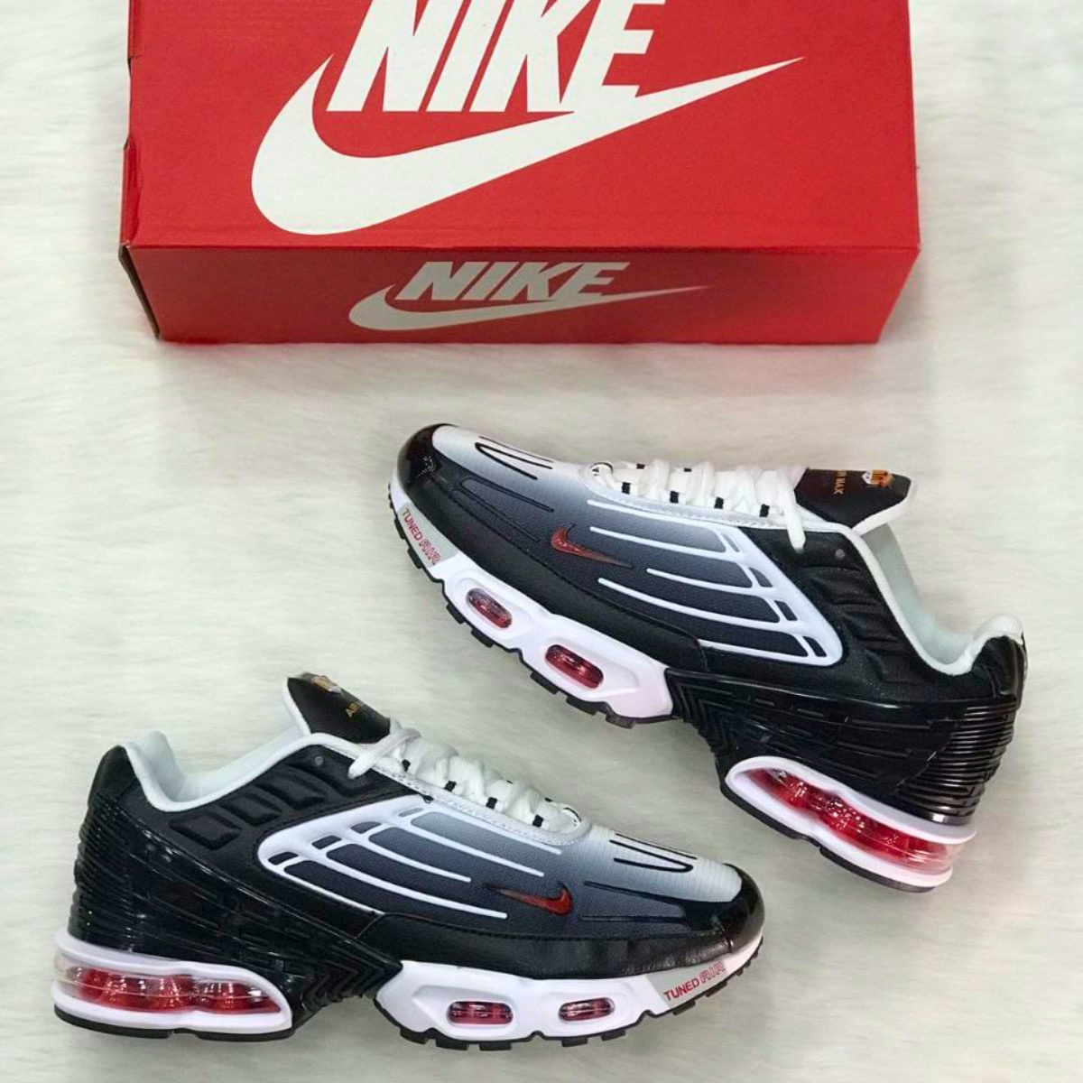 tenis nike air max plus original hombre color blanco rojo negro Comprar tienda onlineshoppingcenterg Colombia centro de compras en linea